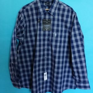 Shirt Shaquille O Neal Men  Button Up   Tall Fit 16 1/2  36/37   XLG  Purple New